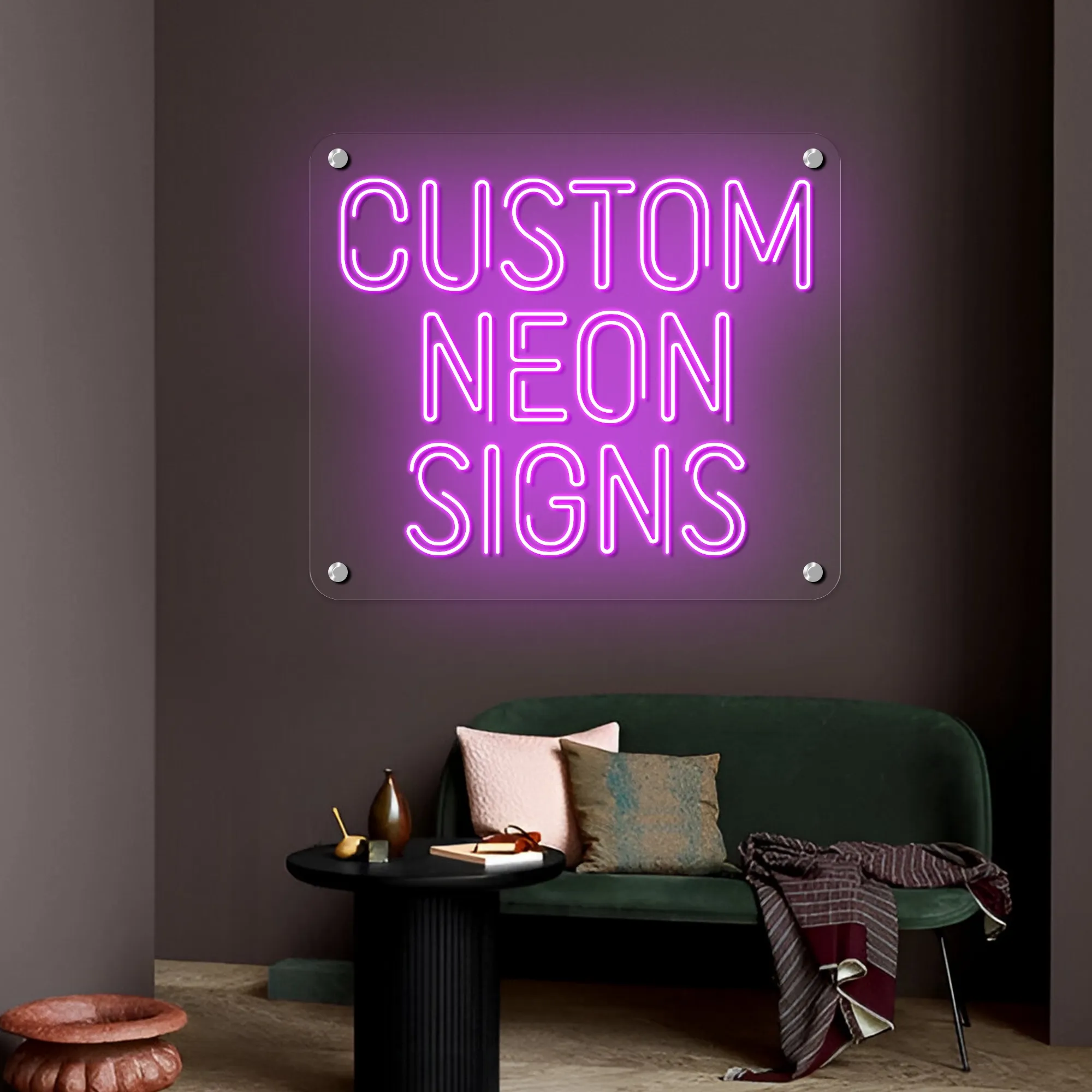 Neon Signs - Custom Flying Discs