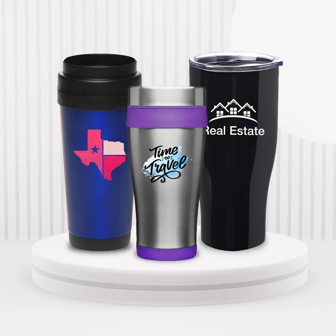 Travel Mugs - Custom Flying Discs