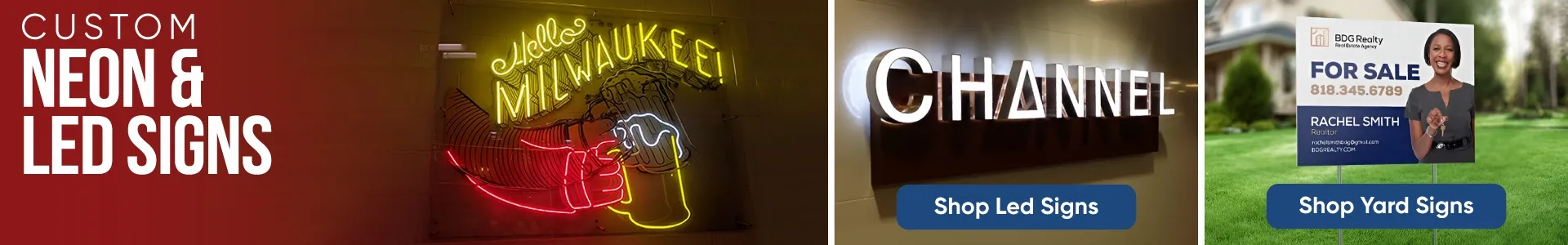 CustomFlyingDiscs.Com Signs