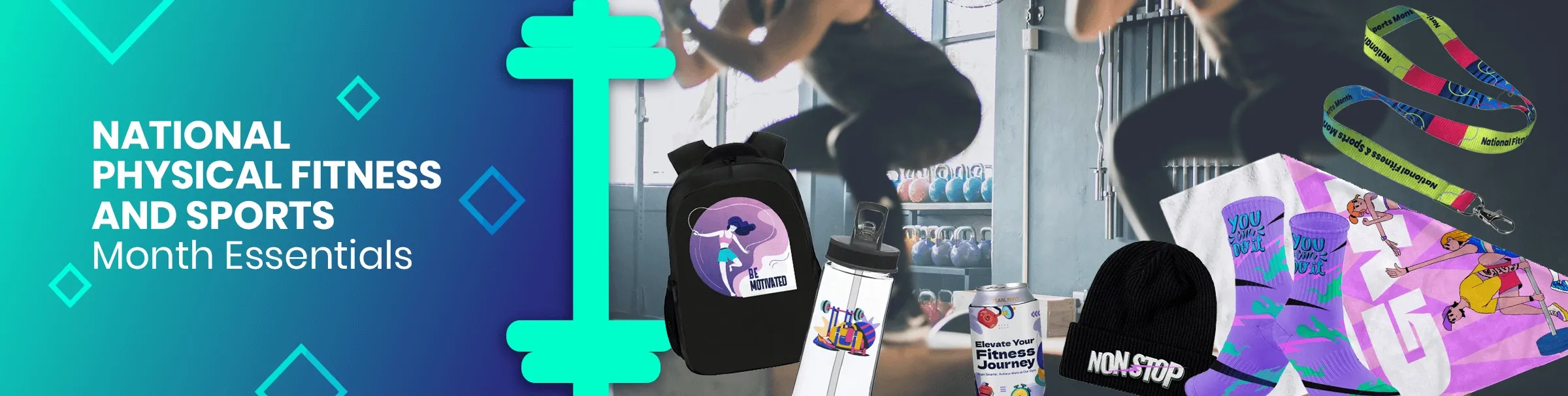 CustomFlyingDiscs.Com National Physical Fitness and Sports Month