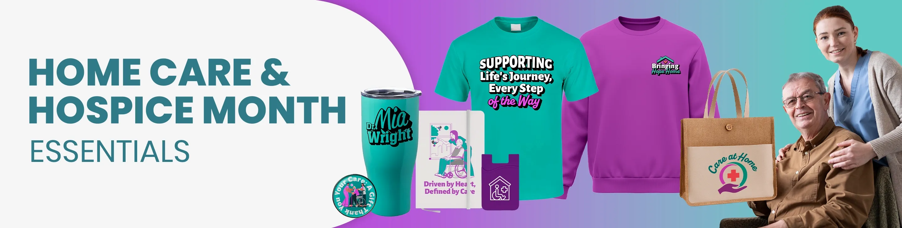 CustomFlyingDiscs.Com Home Care & Hospice Month