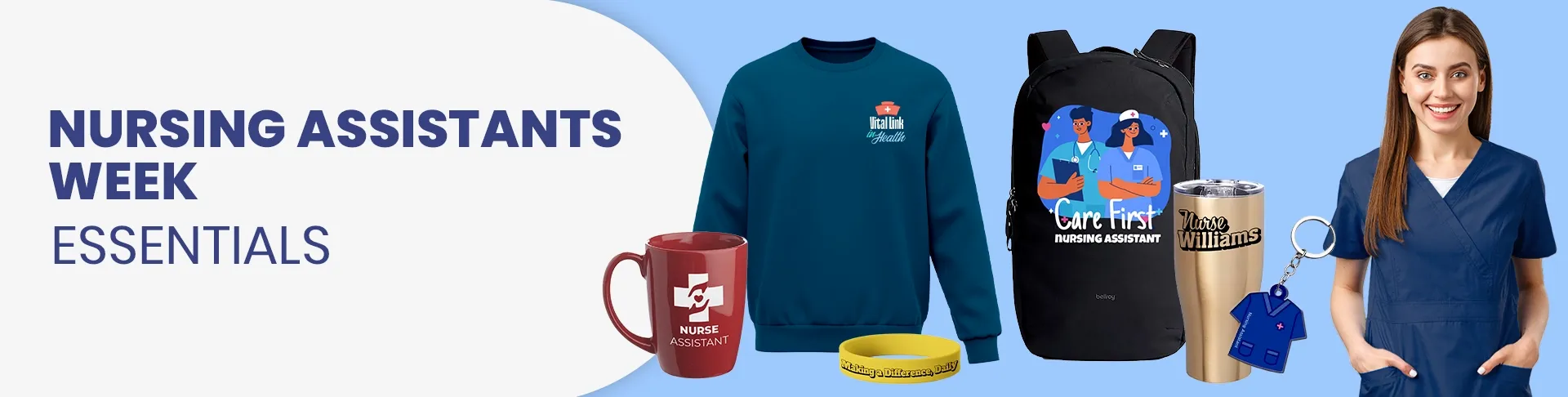 CustomFlyingDiscs.Com Nursing Assistants Week