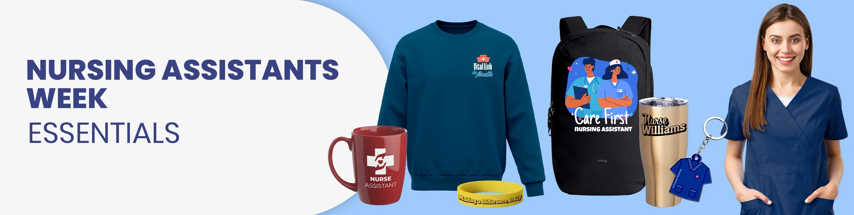 CustomFlyingDiscs.Com Nursing Assistants Week