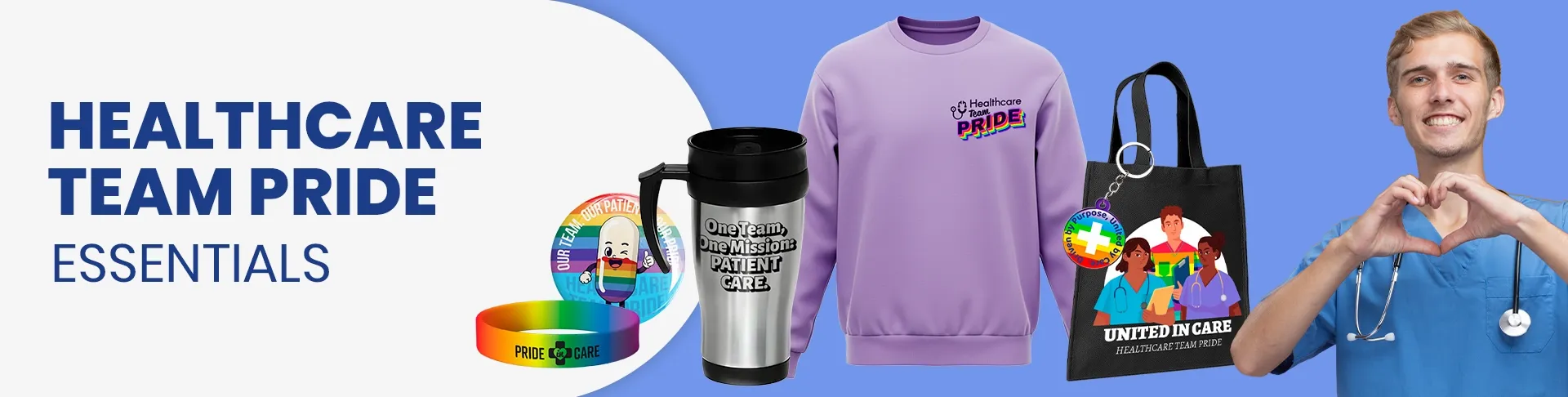 CustomFlyingDiscs.Com Healthcare Team Pride