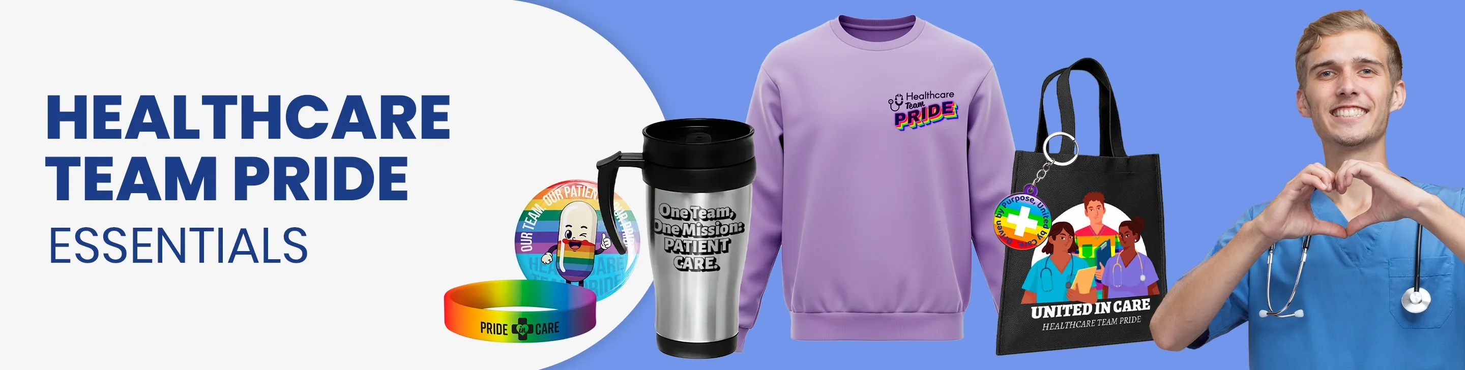 CustomFlyingDiscs.Com Healthcare Team Pride