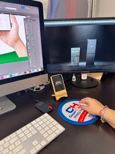 CustomFlyingDiscs.Com - Custom Round Mouse Pad