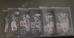 CustomFlyingDiscs.Com - Zipper Frosted Bag