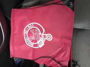 CustomFlyingDiscs.Com - Custom Non-Woven Drawstring Bag