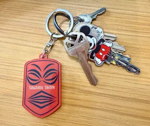 CustomFlyingDiscs.Com - Acrylic Keychain