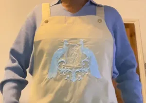 CustomFlyingDiscs.Com - Apron with Happy Bear Patch