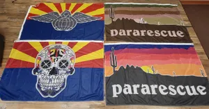 CustomFlyingDiscs.Com - Rectangle Flag