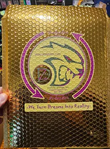 CustomFlyingDiscs.Com - Custom Holographic Bubble Mailer