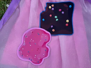 CustomFlyingDiscs.Com - Custom Shape Die Cut Mouse Pad