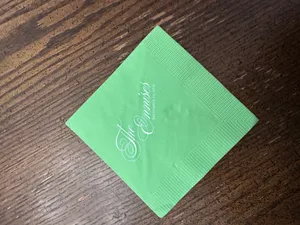 CustomFlyingDiscs.Com - Custom Paper Beverage Napkin