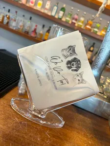 CustomFlyingDiscs.Com - Custom Paper Beverage Napkin