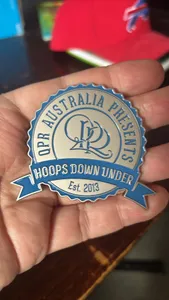 CustomFlyingDiscs.Com - Soft Enamel Metal Car Badges