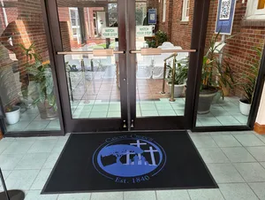 CustomFlyingDiscs.Com - Logo Floor Mats
