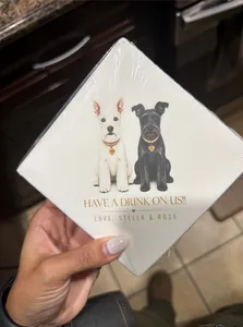 CustomFlyingDiscs.Com - Custom Paper Beverage Napkin