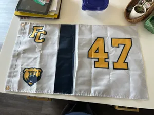 CustomFlyingDiscs.Com - Rectangle Flag
