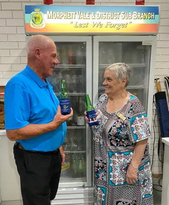 Our can coolers have already been popular at the local RSL They look great and do the job well