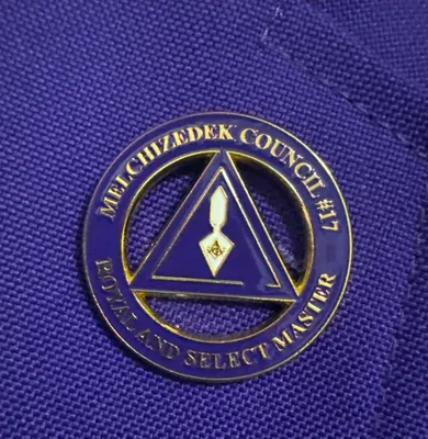 Hard Enamel Pin - Royal and select council meeting