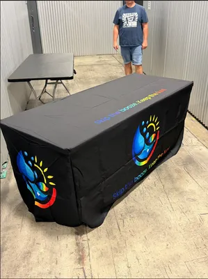 SoBar is a drug-free driver that has mobile counters We really like working with table covers since they are always fast and very professional They help find errors before they print so that the end result is always up to par