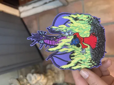 Made these for an event I was attending The colors make this design pop and I am so grateful for Custom Patch Factory for helping to make these