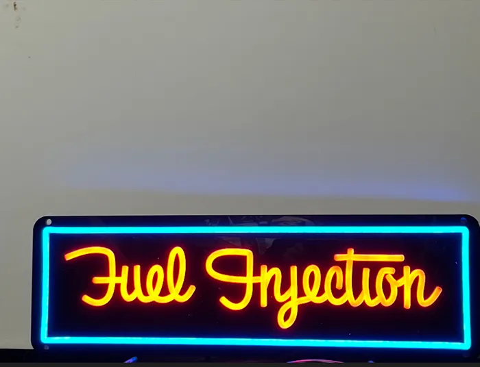 CustomFlyingDiscs.Com - Artwork Neon Sign