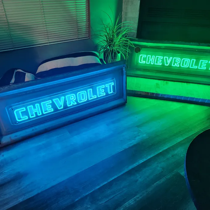 CustomFlyingDiscs.Com - Artwork Neon Sign