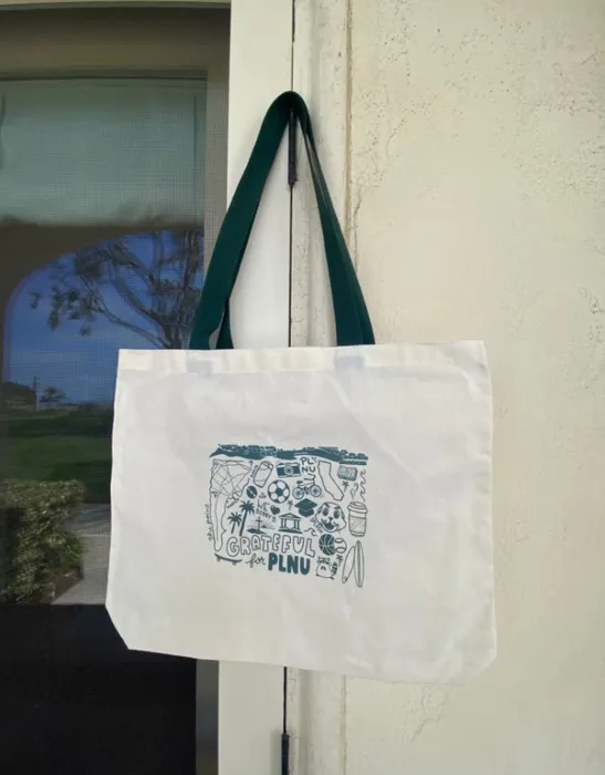 CustomFlyingDiscs.Com - Custom Natural Cotton Tote Bag