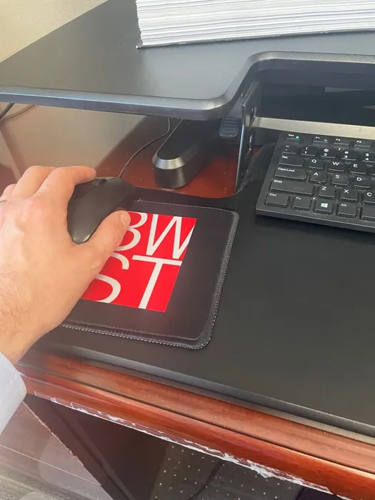 CustomFlyingDiscs.Com - Custom Square Mouse Pad