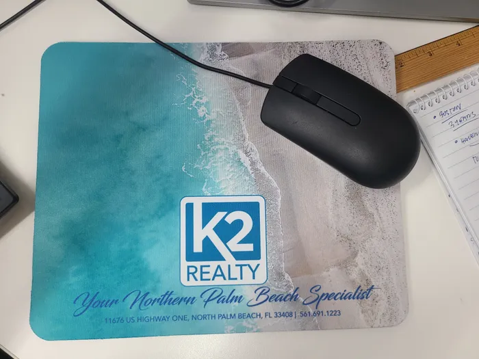 CustomFlyingDiscs.Com - Custom Printed Rectangular Mouse Pad