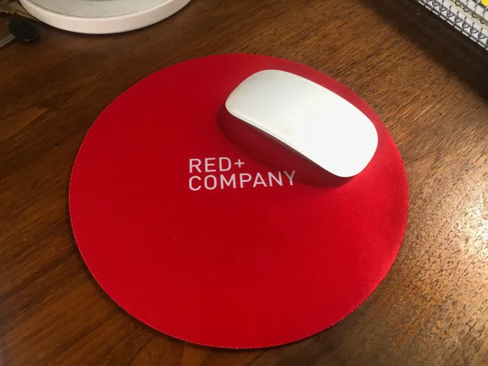 CustomFlyingDiscs.Com - Custom Round Mouse Pad