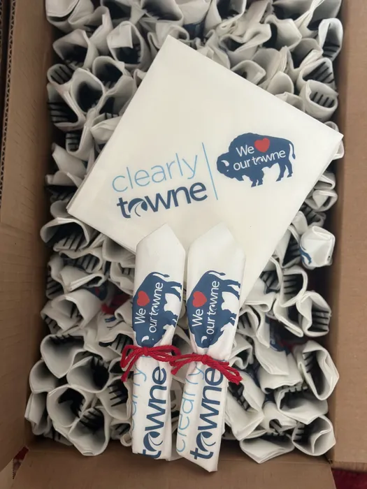 CustomFlyingDiscs.Com - Custom Dinner Napkin