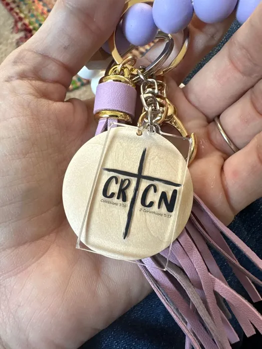 CustomFlyingDiscs.Com - Acrylic Keychain