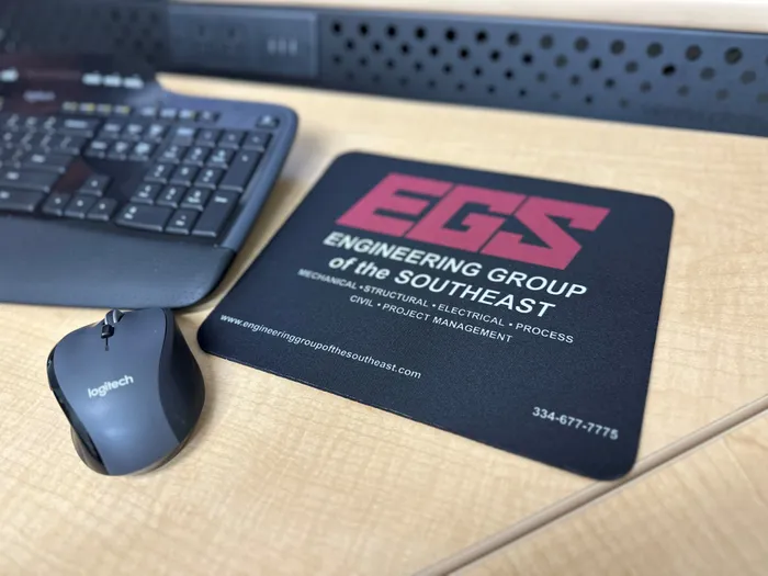 CustomFlyingDiscs.Com - Custom Printed Rectangular Mouse Pad