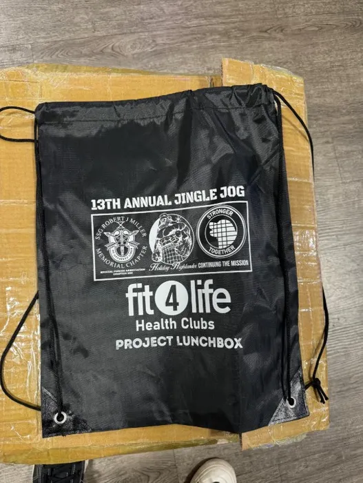 CustomFlyingDiscs.Com - Custom Polyester Drawstring Bag