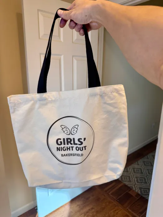 CustomFlyingDiscs.Com - Custom Natural Cotton Tote Bag