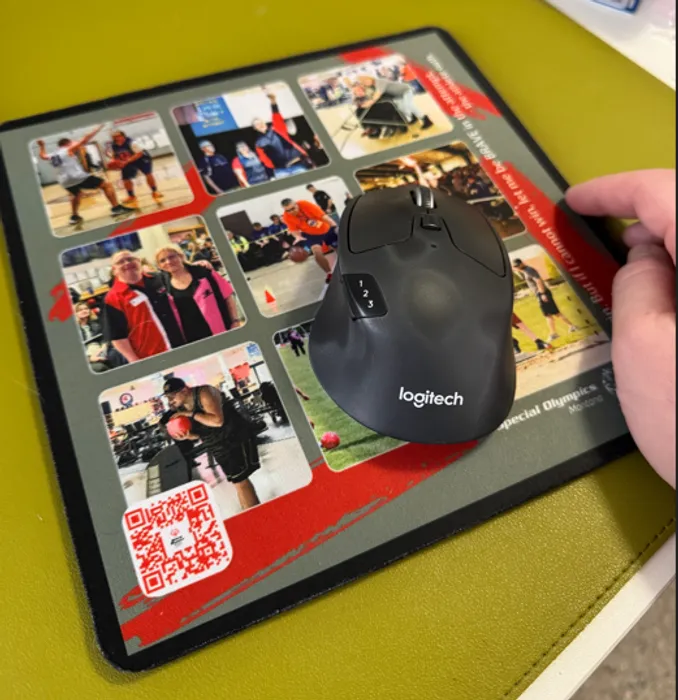 CustomFlyingDiscs.Com - Custom Square Mouse Pad