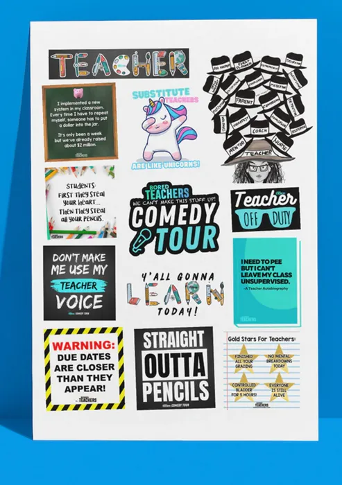 CustomFlyingDiscs.Com - Stickers Sheets