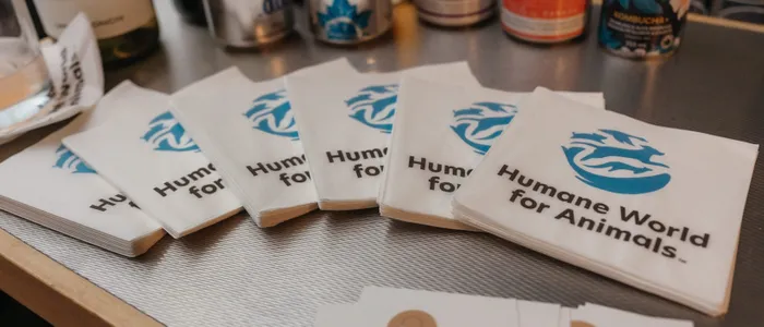 CustomFlyingDiscs.Com - Custom Beverage Napkin