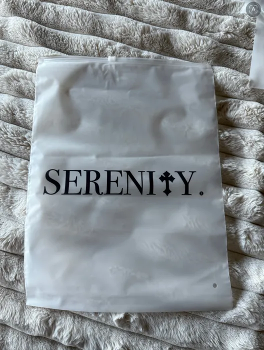 CustomFlyingDiscs.Com - Zipper Frosted Bag