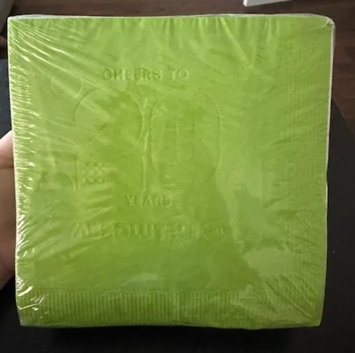 CustomFlyingDiscs.Com - Custom Debossed Dinner Napkin