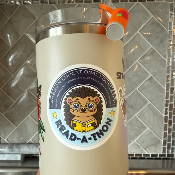 CustomFlyingDiscs.Com - Circle Stickers