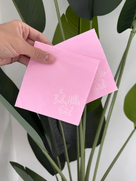 CustomFlyingDiscs.Com - Custom Beverage Napkin