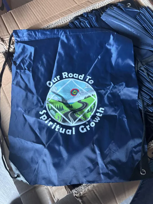 CustomFlyingDiscs.Com - Custom Polyester Drawstring Bag