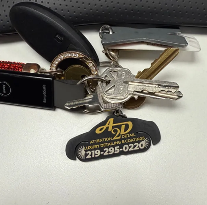 CustomFlyingDiscs.Com - PVC Keychain