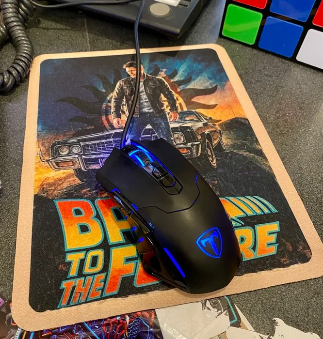 CustomFlyingDiscs.Com - Custom Printed Rectangular Mouse Pad