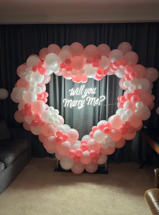 CustomFlyingDiscs.Com - Will You Marry Me LED Neon Sign