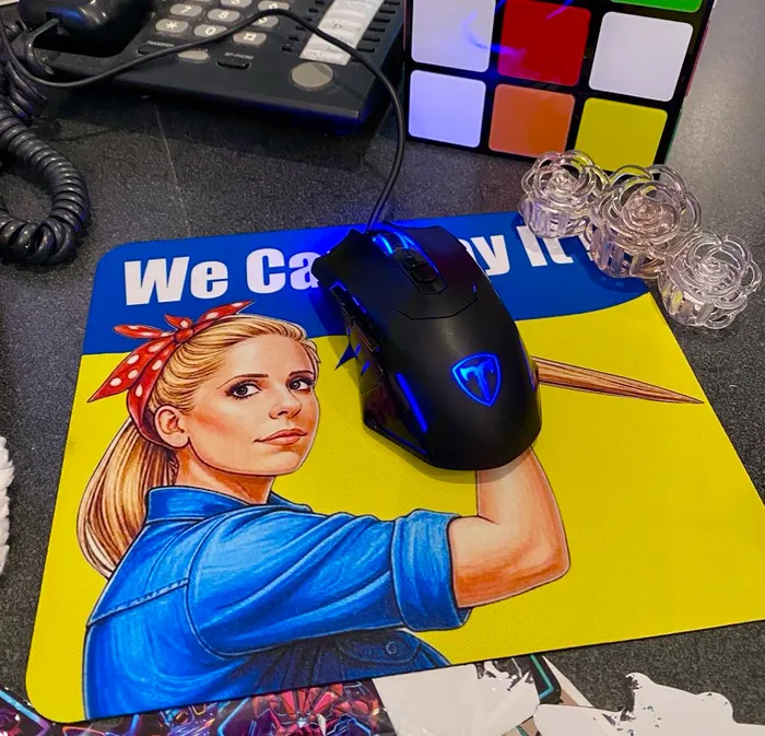 CustomFlyingDiscs.Com - Custom Printed Rectangular Mouse Pad